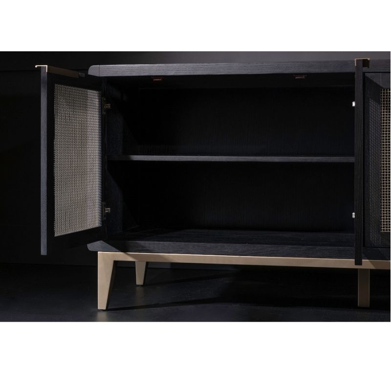 HW Home Furniture Store Online Store Custom FurnitureJesper Sideboard ALT402 Black Oak