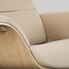 TimeOut Taupe Fab Recliner+OTT-Detail2