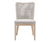 Mesh-Taupe-Outdoor-Dining-Chair-Taupe-Gray-Teak-Front1
