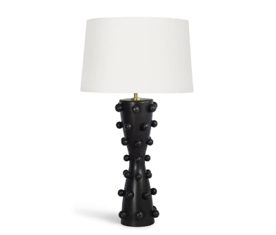Pom-Pom-Table-Lamp-Black-Front1