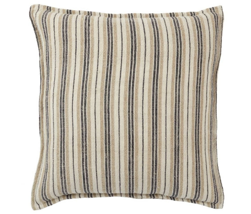 Tanzy-Square-Pillow-Ivory-Black-Front1