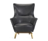 Sloane-Leather-Chair-Black-Front1