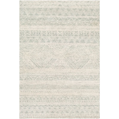 Newcastle-Rug-Green/Cream-Front1
