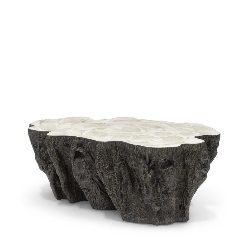 Picture of Chloe Fossilized Clam Cocktail Table