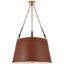 Karlie-Large-Hanging-Shade- Saddle-Leather-Front1