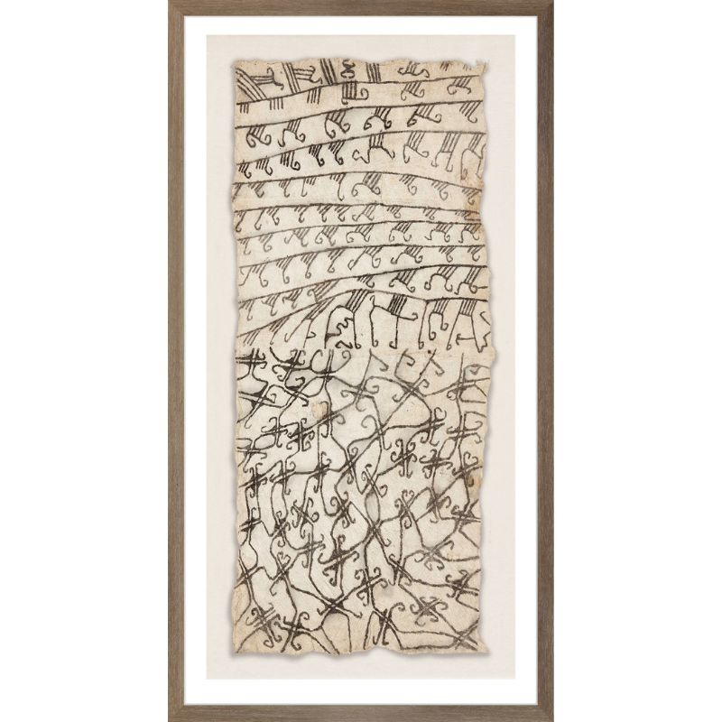 Picture of Bark Cloth Wall Art II