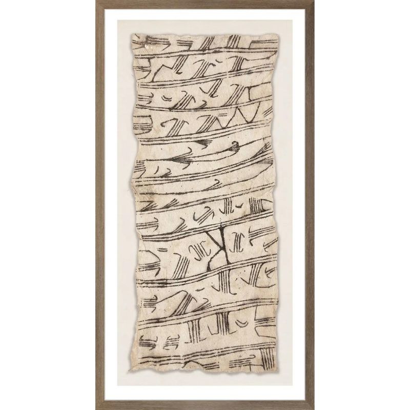 Picture of Bark Cloth Wall Art III