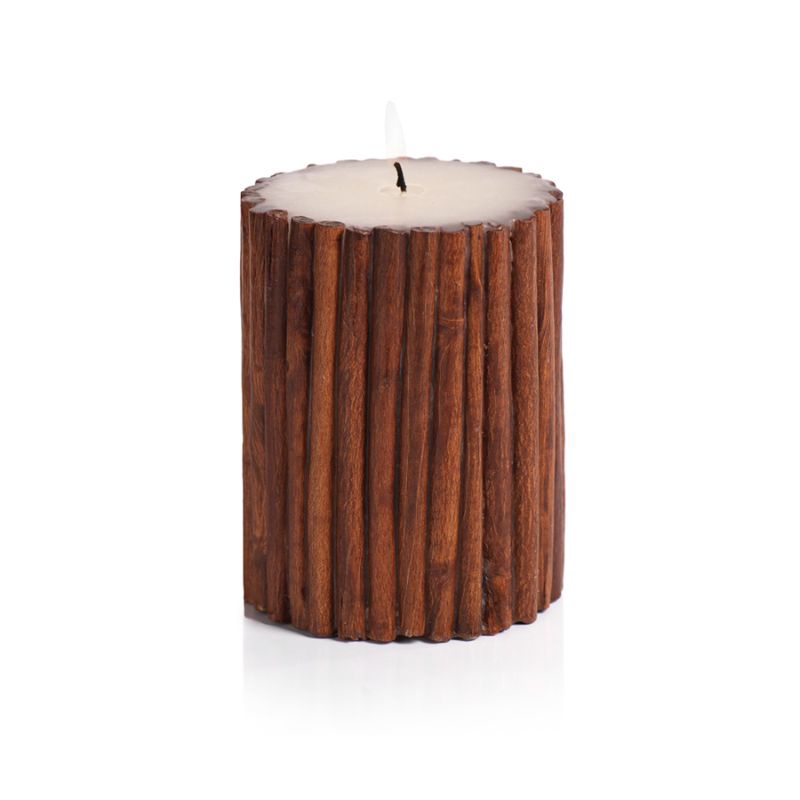 Picture of Cinnamon Stick Pillar Candle