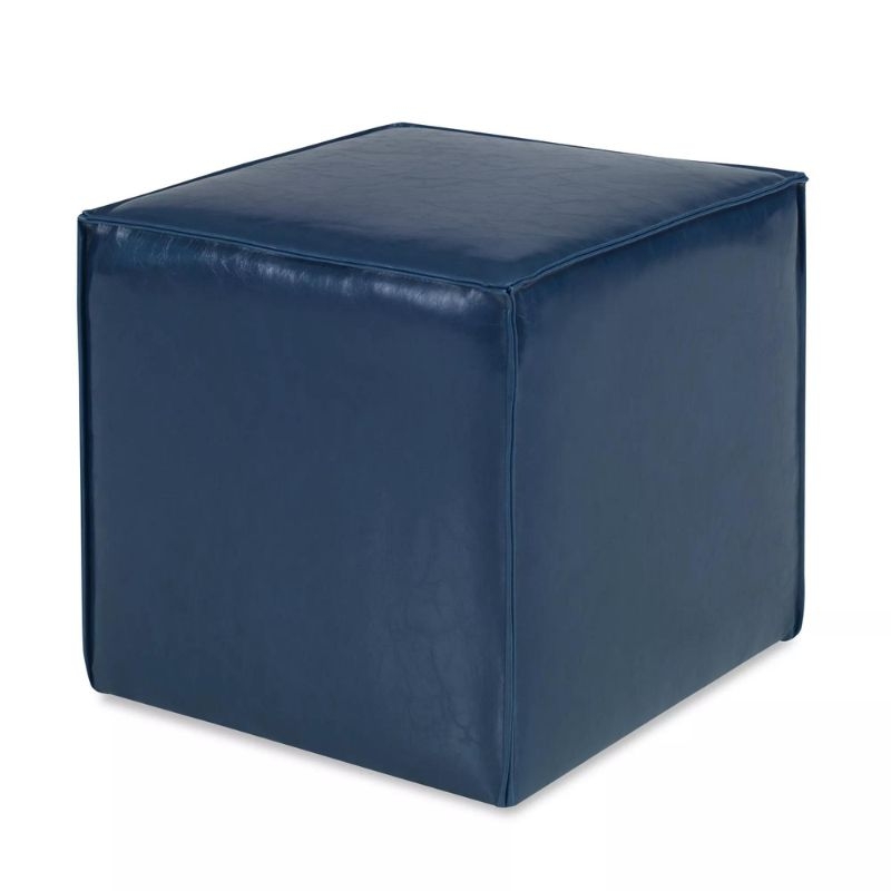 Picture of Logan faux leather Ottoman 