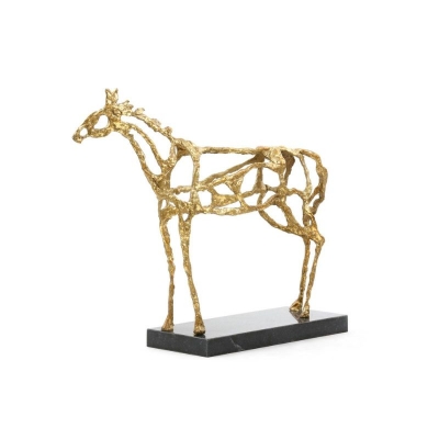 Arabian-Horse-Statue-Gold-Leaf-34