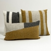 Berber-Lumber-Pillow-Charcoal-White-Front2