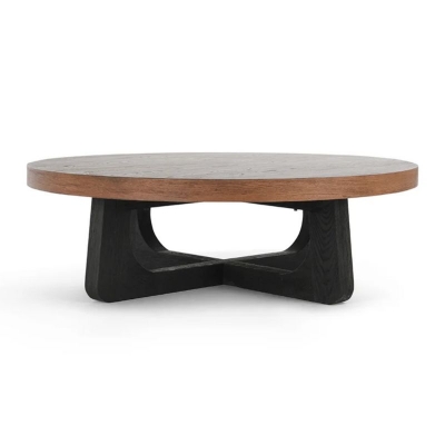 Arden-Round-Cocktail-Table-Brown-Front1