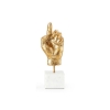 Pointing-Hand-Sculpture-Gold-Front1