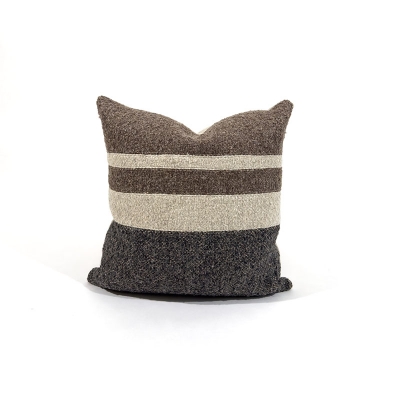 Debbs-Square-Pillow-Brown-Charcoal-Front1