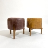 Leather-Mix-Stool-Coffee-Group1