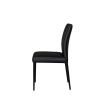 Margot-Leather-Dining-Chair-Black-Side1