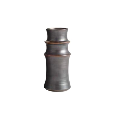 Gunmetal-Cylinder-Vase-Small-Front1