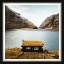 Cabin-On-The-Lake- Black-Frame- Front1