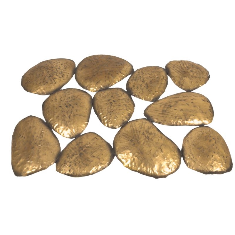 Pebble-Gold-Steel-Wall-Art-Front1