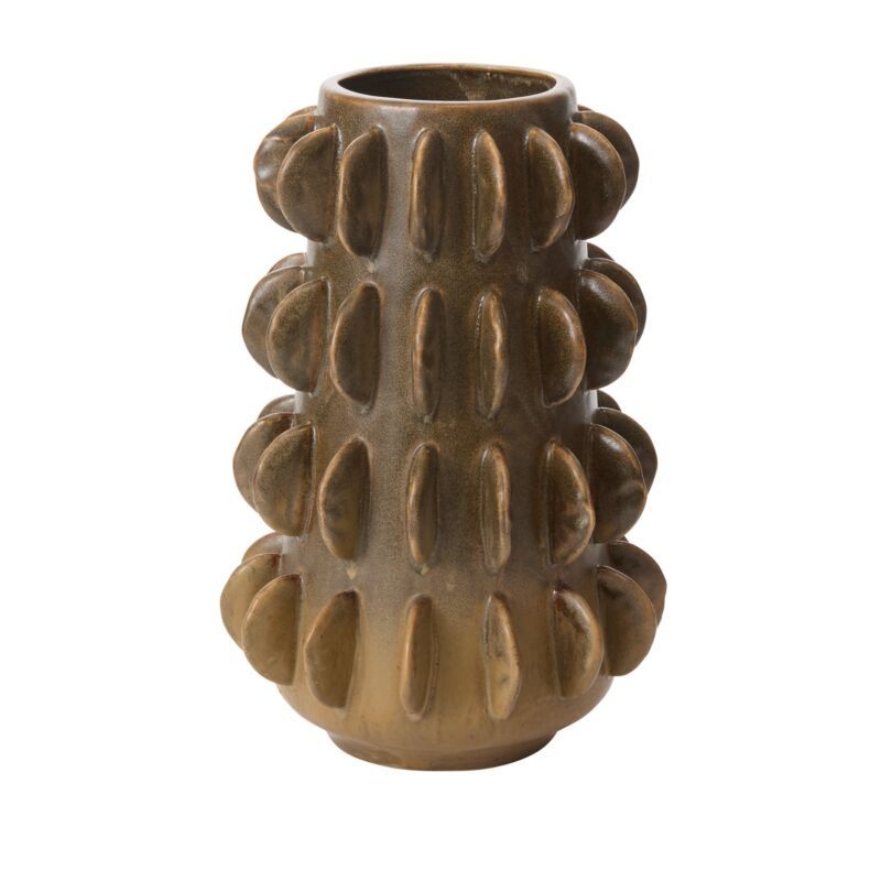 Millay-Vase-Large-Brown-Front1