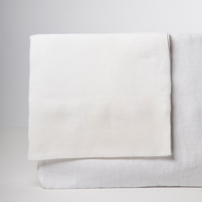 Damara-Standard-linen-Pillowcases-White-Detail1