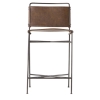 Wharton Counter Stool - Dark Brown-Front1