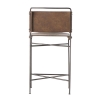 Wharton Counter Stool - Dark Brown-Back1