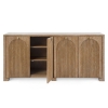 Arcadia-4-Door-Meida-Cabinet-Soft-Glow-Oak-Front2