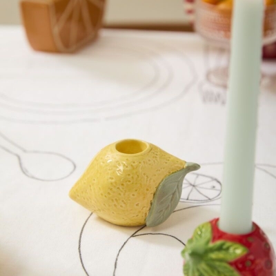 Lemon-Taper-Candleholder-Ceramic-Roomshoot1