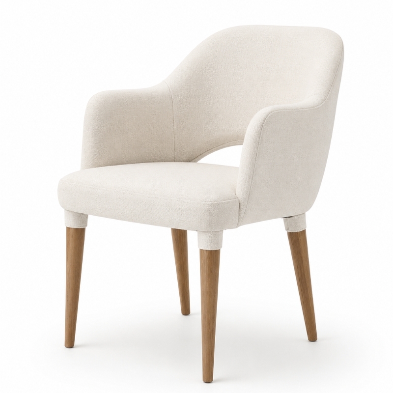 Bravo Dining Arm Chair - Marfim34