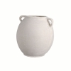 Paper-Mache-Short-Vase-White-34