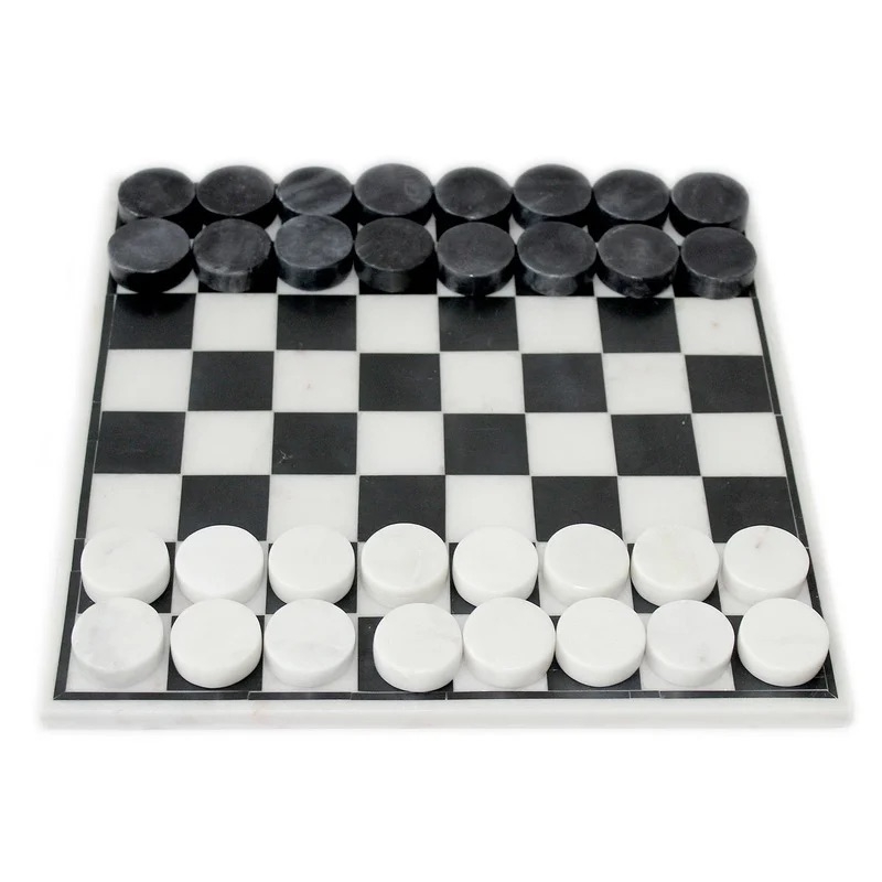 Marble-Checkers-Set-White-Black-Front1