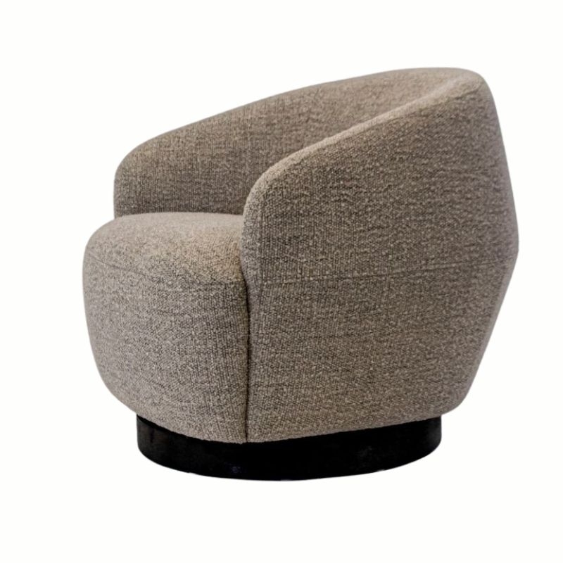 Wilson Swivel Chair - Merino Porcelain